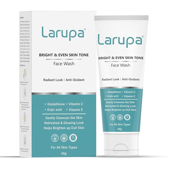 Larupa
Bright & Even Skin Tone Face Wash