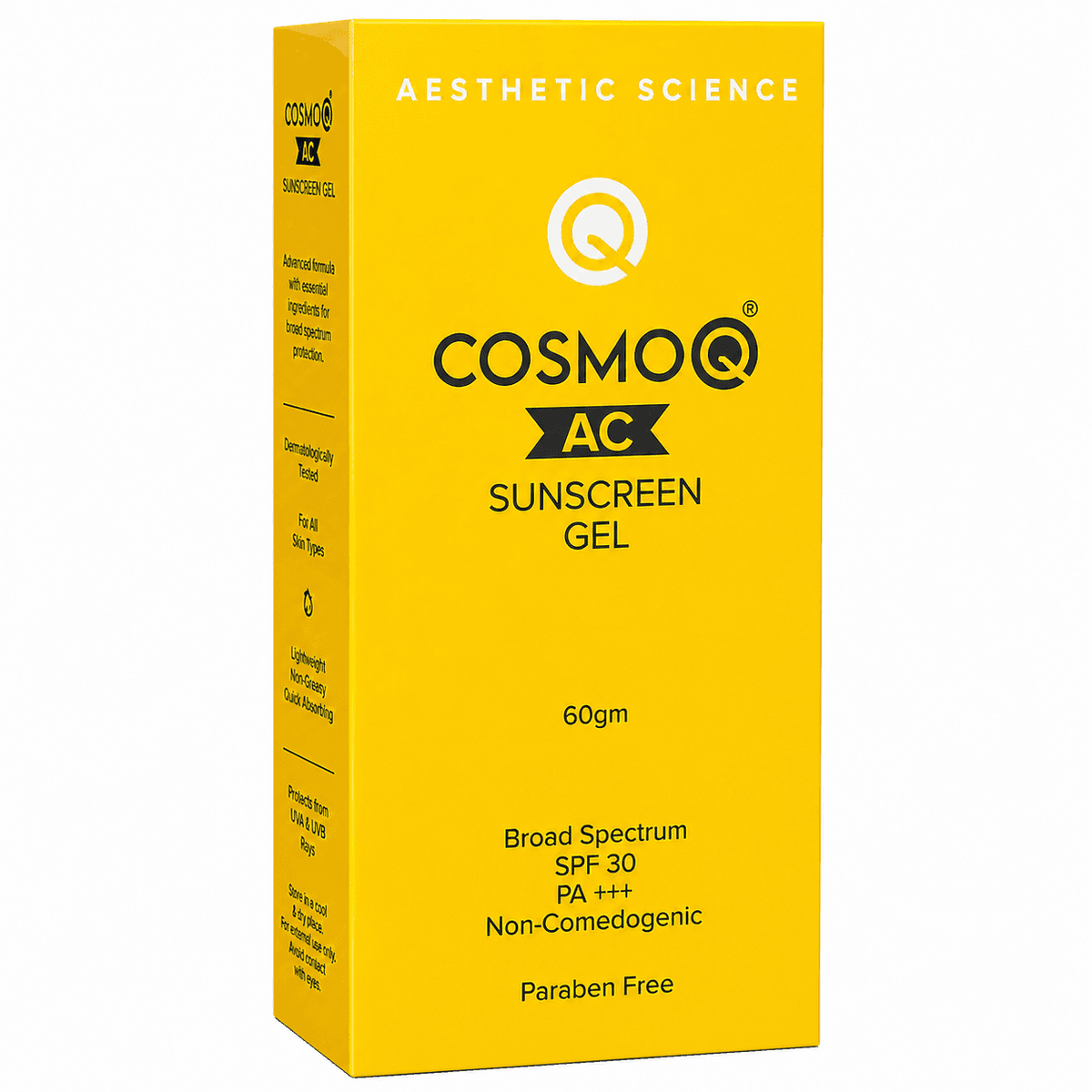 Cosmo Q AC Sunscreen Gel SPF 30 ( 60gm) - Image 1