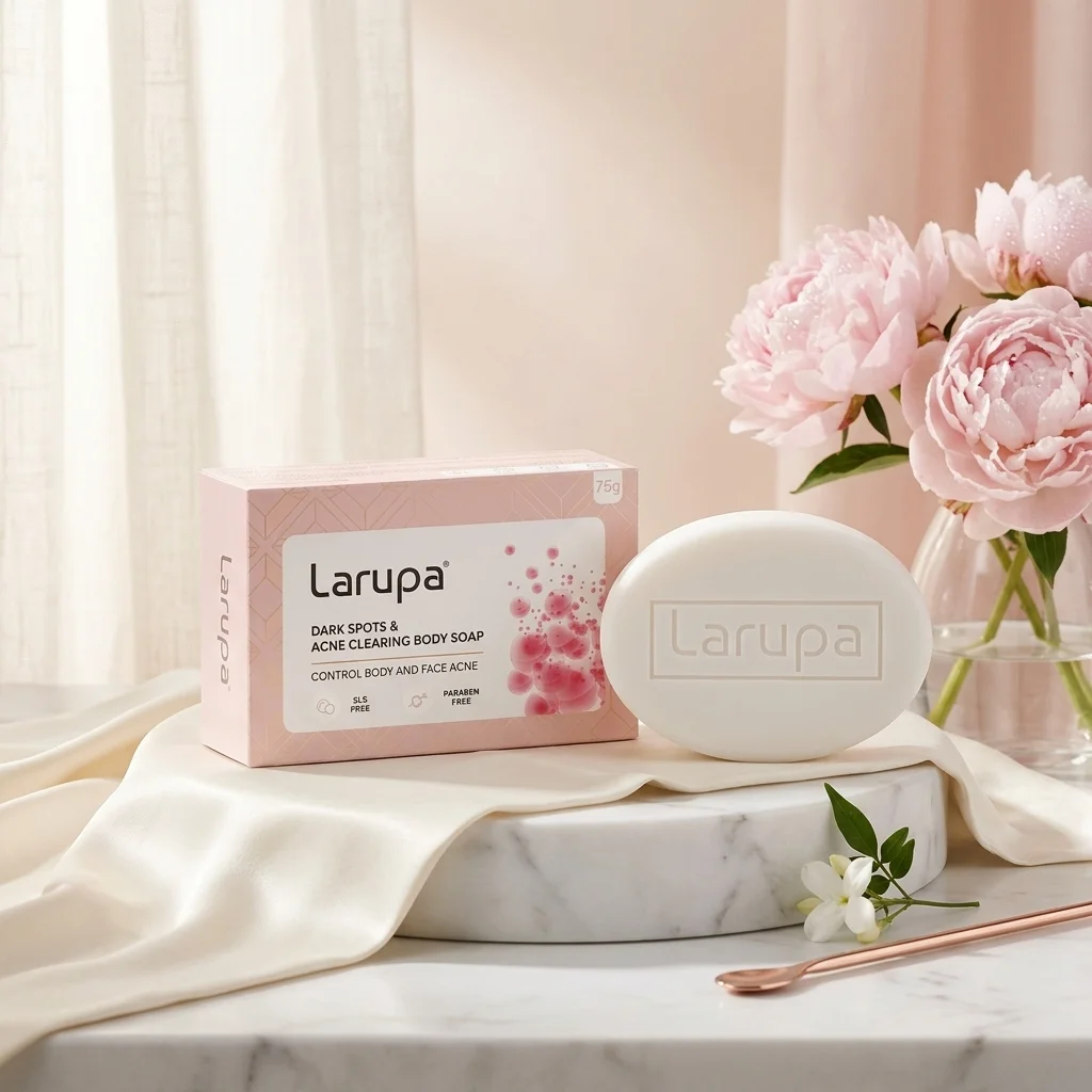 Larupa Dark Spots & Acne Clearing Body Soap - Image 3