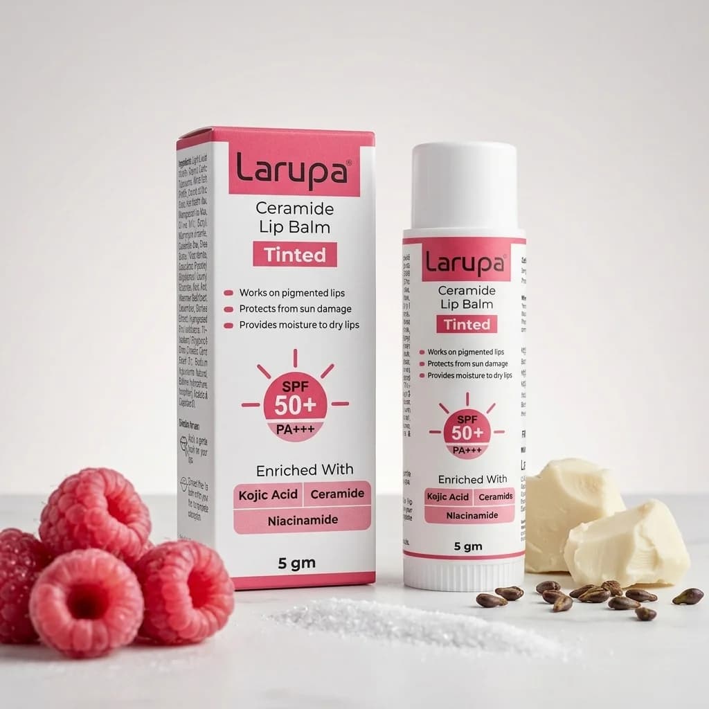 Larupa Tinted Ceramide Lip Balm - Image 1